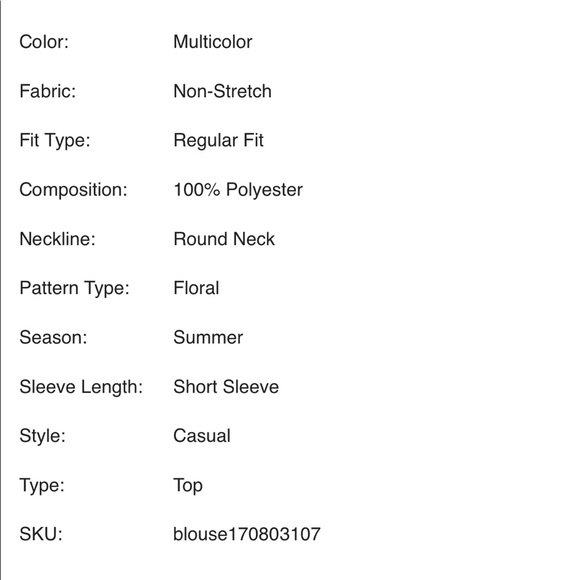 SHEIN Top NWOT - Picture 5 of 8